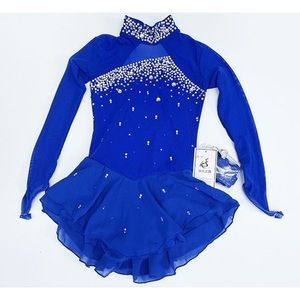 New Figure Skating Dress Ice Skating Dress Girl Size 10 (5~8T) 120~130cm